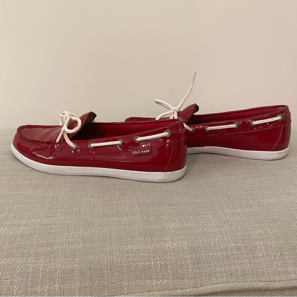 Cole Haan Red Boat Shoes | Size 8 |